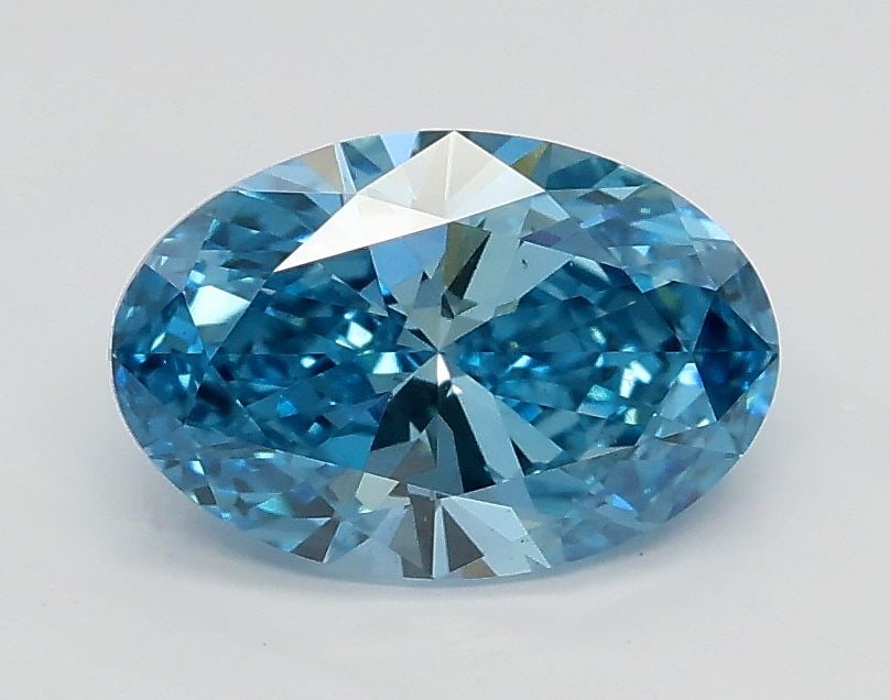 Loose Diamond - OVAL 1.01ct Fancy Vivid Blue VS2 (1 of 1)