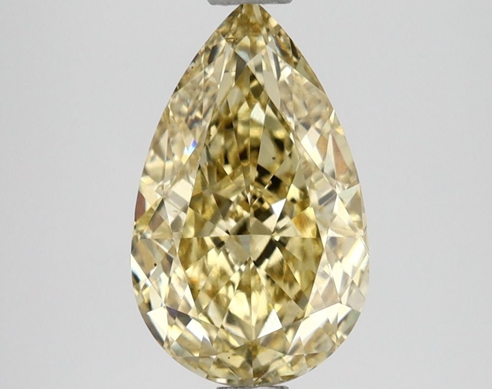 Loose Diamond - PEAR 2.01ct Fancy Intense Yellow VVS2 (1 of 1)