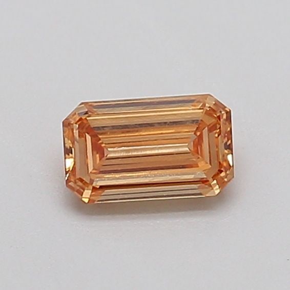 Loose Diamond - EMERALD 0.4ct Fancy Intense Brownish Yellow VS1: Loose Diamond - EMERALD 0.4ct Fancy Intense Brownish Yellow VS1 Source: This is a real non-mined Diamond that has been grown in a lab Shape: EMERALD Carats: 0.4 Color: Fancy Intense Brownish Yellow Ce
