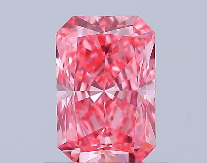 Loose Diamond - RADIANT 0.62ct Fancy Vivid Pink VVS2 (1 of 1)