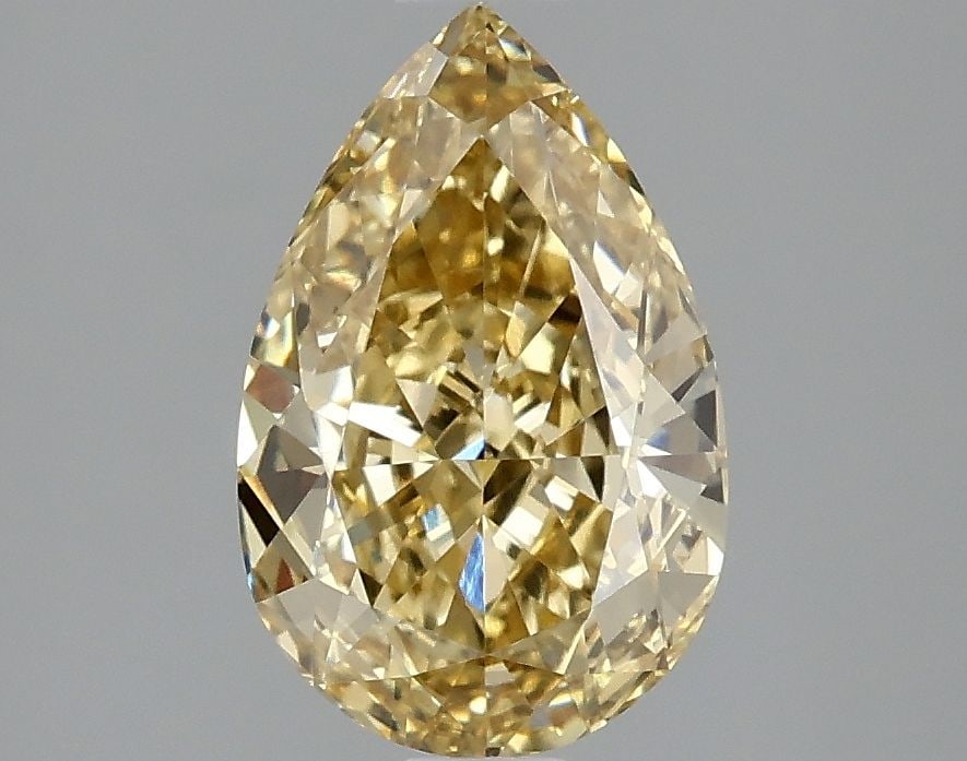 Loose Diamond - PEAR 2.07ct Fancy Intense Yellow VVS2 (1 of 1)