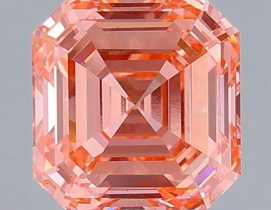 Loose Diamond - ASSCHER 2.01ct Fancy Vivid Pink VS1 (1 of 1)