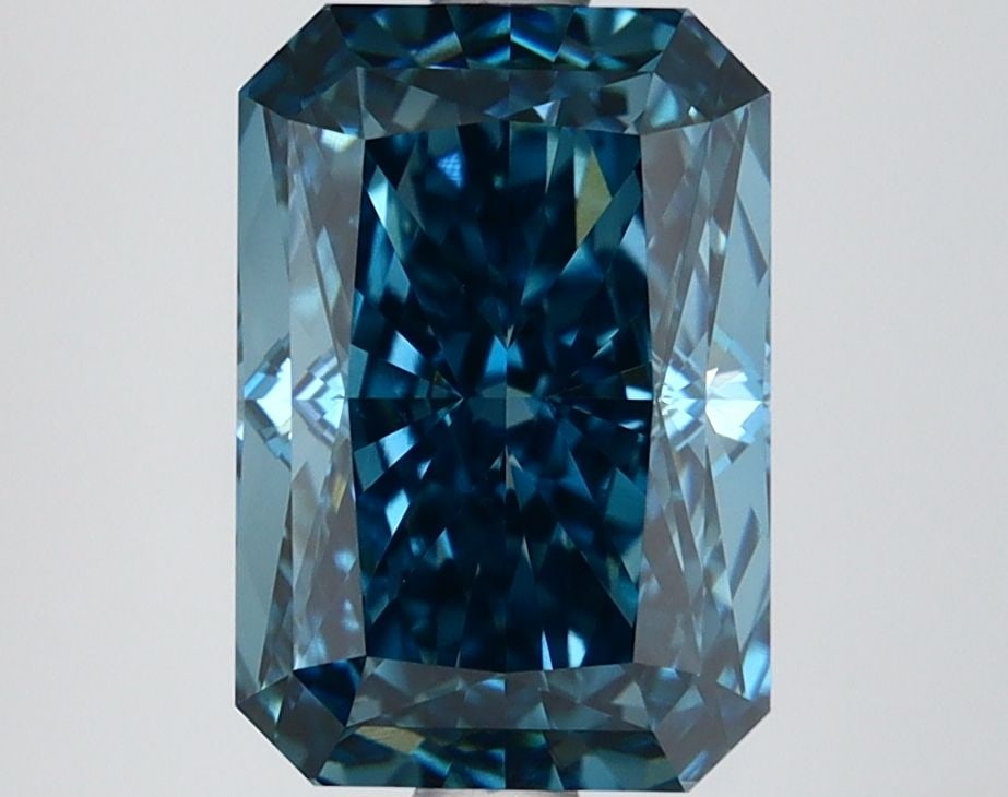 Loose Diamond - RADIANT 3.05ct Fancy Vivid Blue VVS2 (1 of 1)