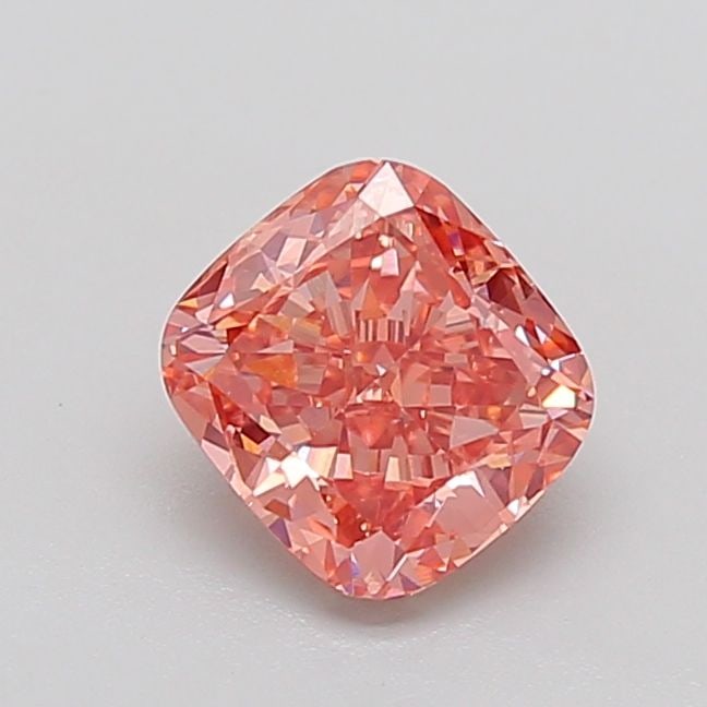 Loose Diamond - CUSHION MODIFIED 1.68ct Fancy Intense Brownish Pink VS2 (1 of 1)