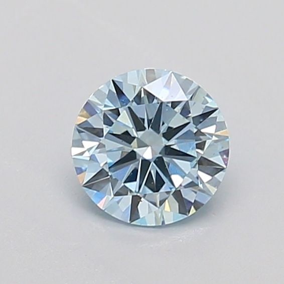 Loose Diamond - ROUND 0.5ct Fancy Intense Blue VVS2 (1 of 1)