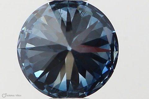Loose Diamond - ROUND 0.62ct Fancy Vivid Blue SI1 (1 of 1)