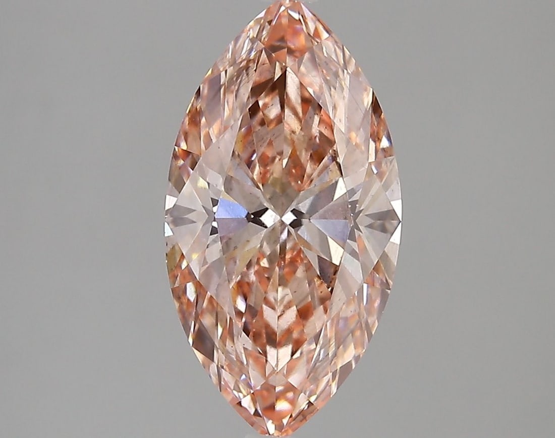 Loose Diamond - MARQUISE 3.01ct Fancy Intense Pink SI1 (1 of 1)