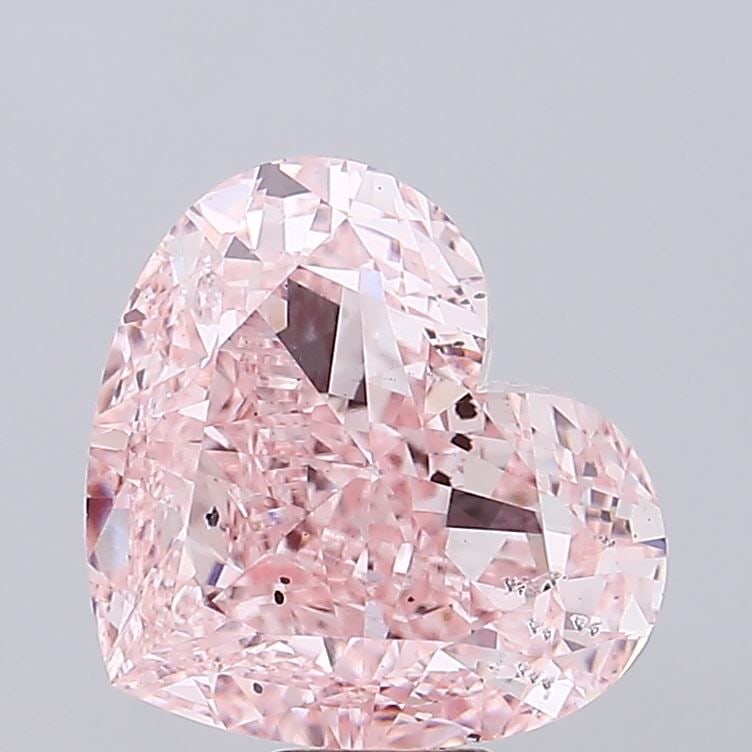 Loose Diamond - HEART 15.09ct Fancy Intense Pink SI1: Loose Diamond - HEART 15.09ct Fancy Intense Pink SI1 Source: This is a real non-mined Diamond that has been grown in a lab Shape: HEART Carats: 15.09 Color: Fancy Intense Pink Certification: IGI Video