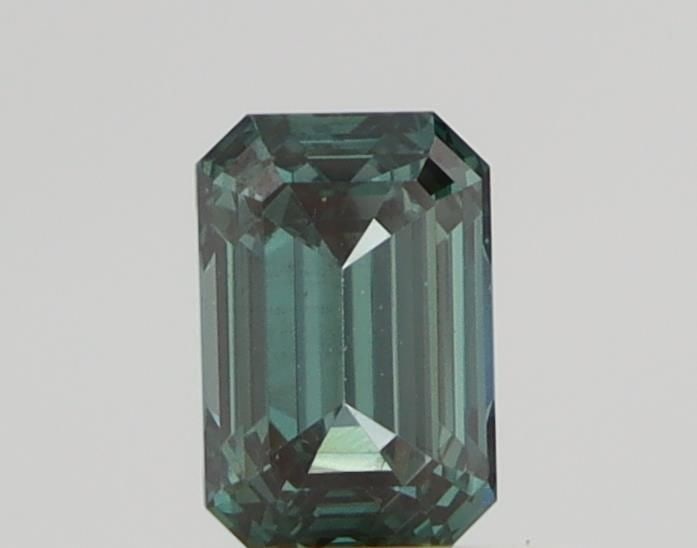 Loose Diamond - EMERALD 0.8ct Fancy Green VS2 (1 of 1)