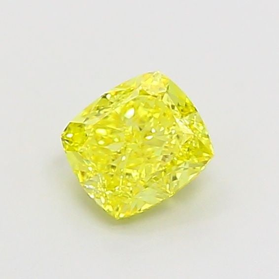 Loose Diamond - CUSHION MODIFIED 1.07ct Fancy Vivid Yellow IF: Loose Diamond - CUSHION MODIFIED 1.07ct Fancy Vivid Yellow IF Source: This is a real non-mined Diamond that has been grown in a lab Shape: CUSHION MODIFIED Carats: 1.07 Color: Fancy Vivid Yellow Certi