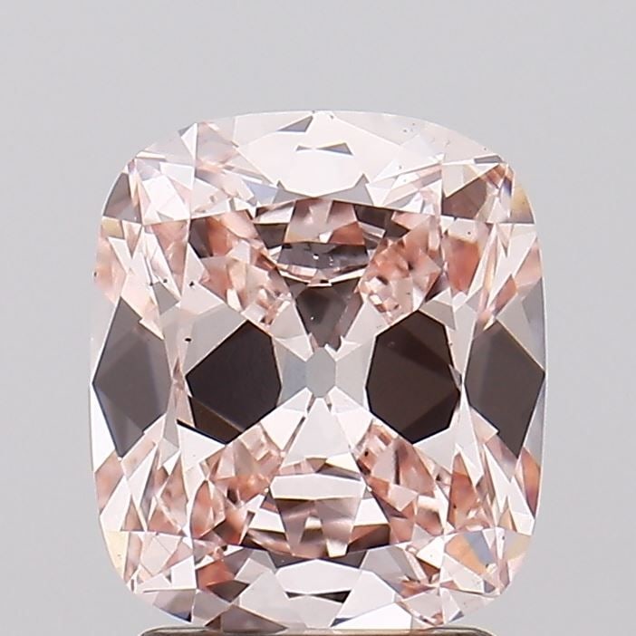 Loose Diamond - CUSHION BRILLIANT 2.05ct Fancy Light Pink VS2: Loose Diamond - CUSHION BRILLIANT 2.05ct Fancy Light Pink VS2 Source: This is a real non-mined Diamond that has been grown in a lab Shape: CUSHION BRILLIANT Carats: 2.05 Color: Fancy Light Pink Certif