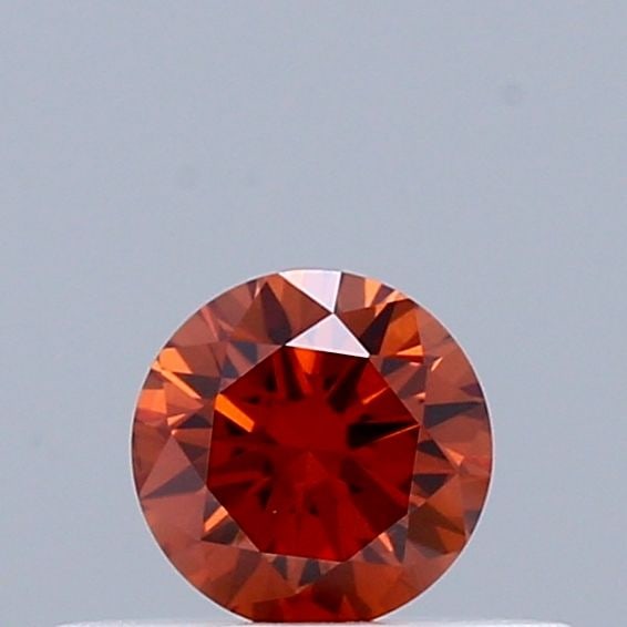 Loose Diamond - ROUND 0.25ct Fancy Deep Orange VS2: Loose Diamond - ROUND 0.25ct Fancy Deep Orange VS2 Source: This is a real non-mined Diamond that has been grown in a lab Shape: ROUND Carats: 0.25 Color: Fancy Deep Orange Certification: IGI Video: