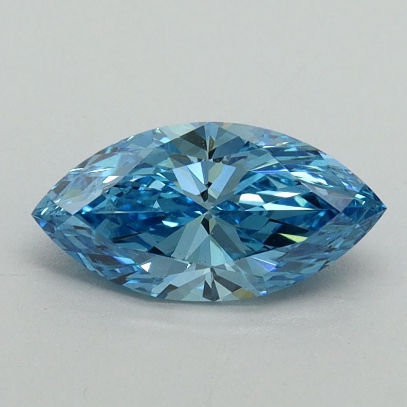 Loose Diamond - MARQUISE 0.9ct Fancy Vivid Blue VS1: Loose Diamond - MARQUISE 0.9ct Fancy Vivid Blue VS1 Source: This is a real non-mined Diamond that has been grown in a lab Shape: MARQUISE Carats: 0.9 Color: Fancy Vivid Blue Certification: IGI Video: