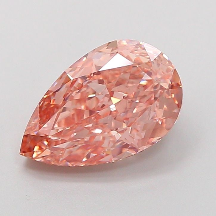 Loose Diamond - PEAR 2.05ct Fancy Intense Brownish Pink VS1 (1 of 1)