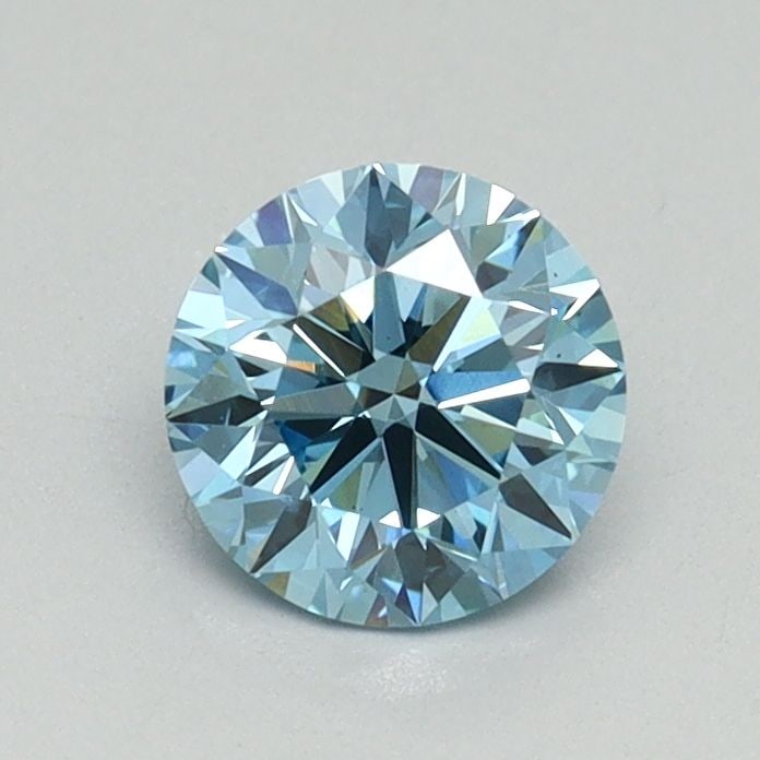 Loose Diamond - ROUND 0.73ct Fancy Vivid Blue VS2 (1 of 1)