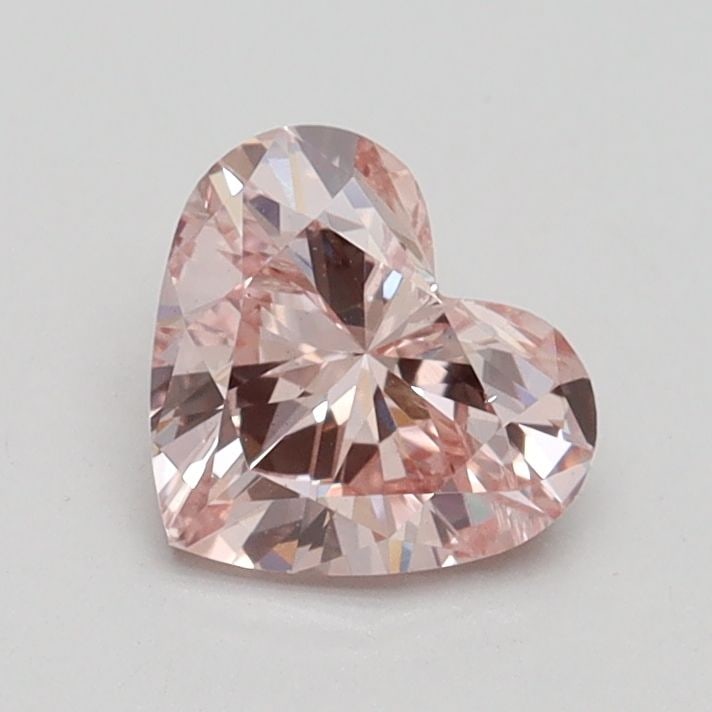 Loose Diamond - HEART 0.8ct Fancy Pink VS2: Loose Diamond - HEART 0.8ct Fancy Pink VS2 Source: This is a real non-mined Diamond that has been grown in a lab Shape: HEART Carats: 0.8 Color: Fancy Pink Certification: IGI Video: