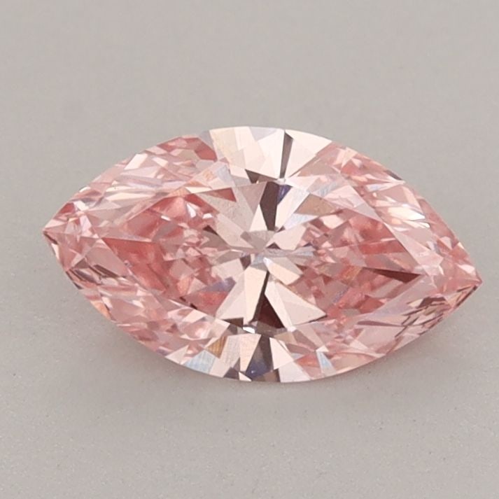 Loose Diamond - MARQUISE 0.76ct Fancy Vivid Pink VS2: Loose Diamond - MARQUISE 0.76ct Fancy Vivid Pink VS2 Source: This is a real non-mined Diamond that has been grown in a lab Shape: MARQUISE Carats: 0.76 Color: Fancy Vivid Pink Certification: IGI Video