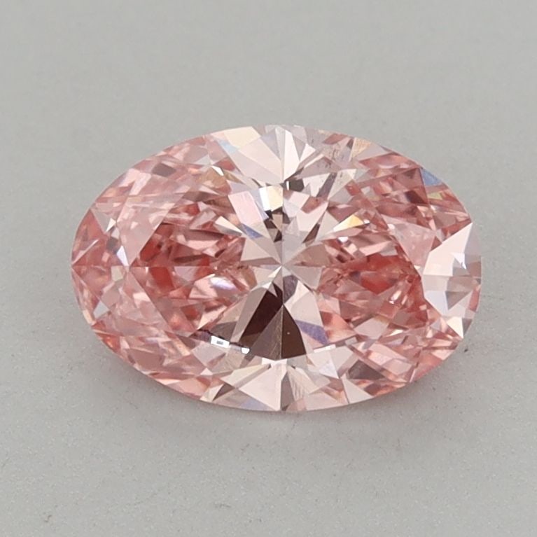 Loose Diamond - OVAL 1.02ct Fancy Vivid Pink VS2: Loose Diamond - OVAL 1.02ct Fancy Vivid Pink VS2 Source: This is a real non-mined Diamond that has been grown in a lab Shape: OVAL Carats: 1.02 Color: Fancy Vivid Pink Certification: IGI Video: