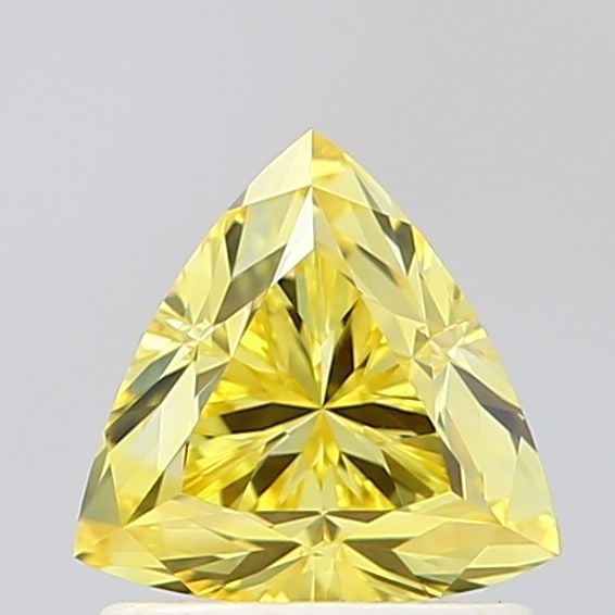 Loose Diamond - TRIANGULAR 1.02ct Fancy Intense Yellow VVS2 (1 of 1)