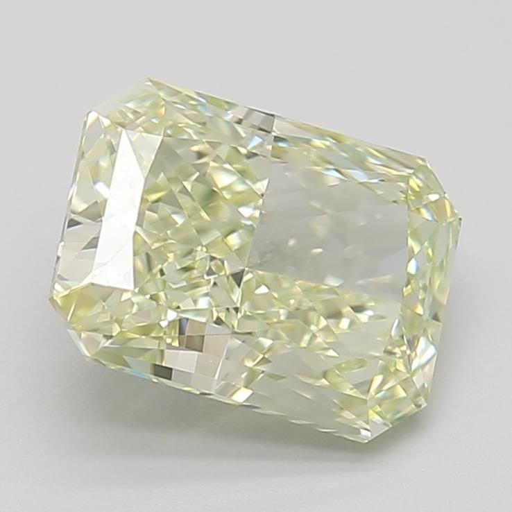 Loose Diamond - RADIANT 2.5ct Fancy Light Yellow IF (1 of 1)