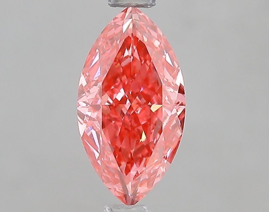 Loose Diamond - MARQUISE 1.08ct Fancy Vivid Pink VS1: Loose Diamond - MARQUISE 1.08ct Fancy Vivid Pink VS1 Source: This is a real non-mined Diamond that has been grown in a lab Shape: MARQUISE Carats: 1.08 Color: Fancy Vivid Pink Certification: IGI Video