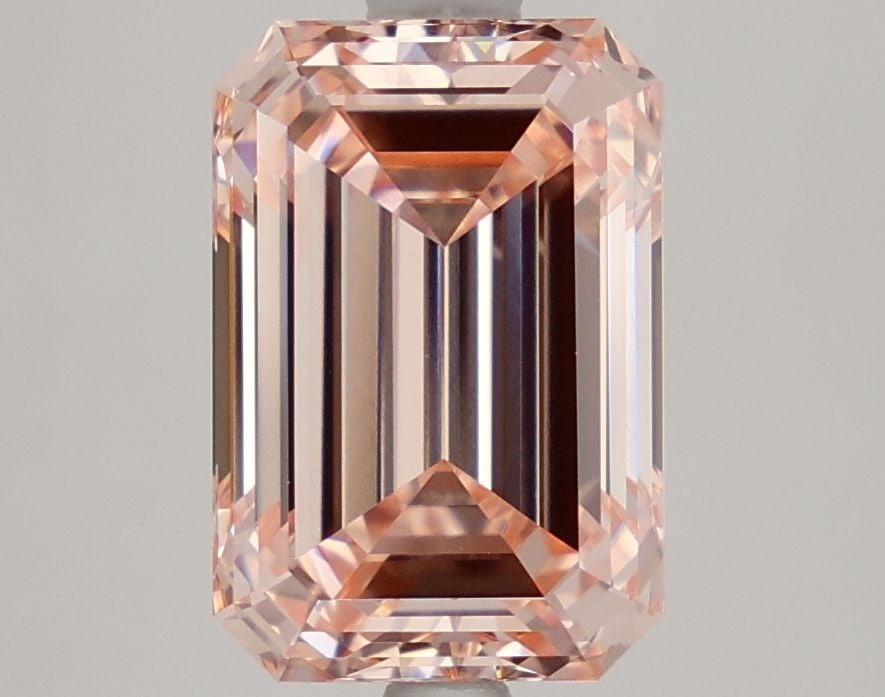 Loose Diamond - EMERALD 3.53ct Fancy Intense Pink VVS2 (1 of 1)
