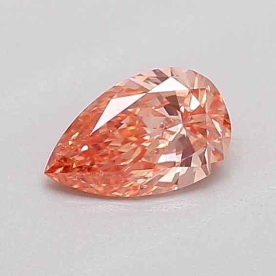 Loose Diamond - PEAR 0.24ct Fancy Pink Brown VS1: Loose Diamond - PEAR 0.24ct Fancy Pink Brown VS1 Source: This is a real non-mined Diamond that has been grown in a lab Shape: PEAR Carats: 0.24 Color: Fancy Pink Brown Certification: IGI The Diamond D