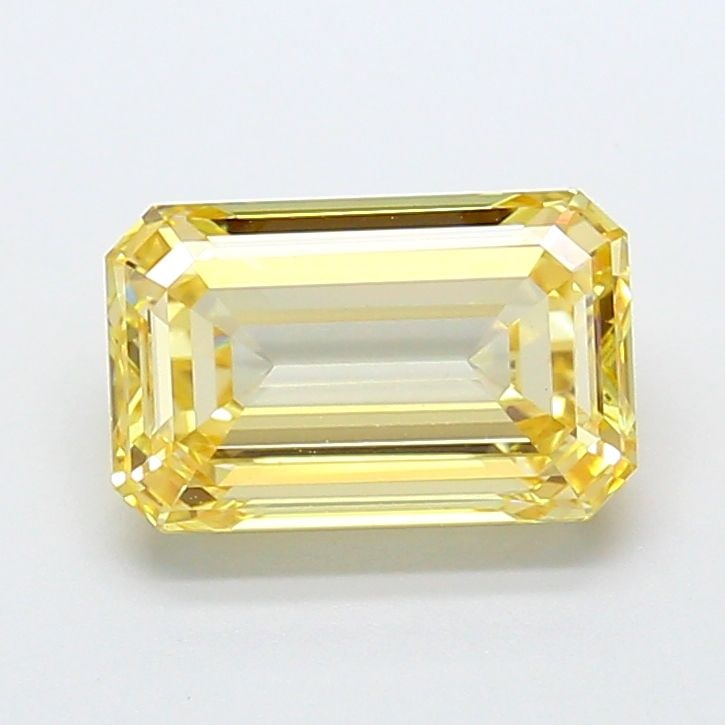 Loose Diamond - EMERALD 3.04ct Fancy Light Yellow VS1 (1 of 1)