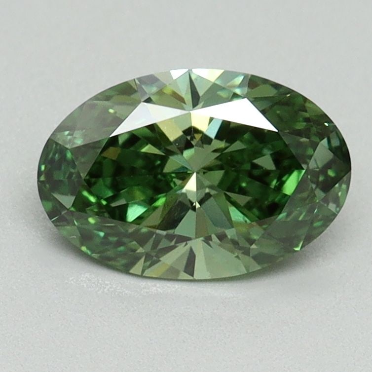 Loose Diamond - OVAL 1.01ct Fancy Vivid Green VS1 (1 of 1)