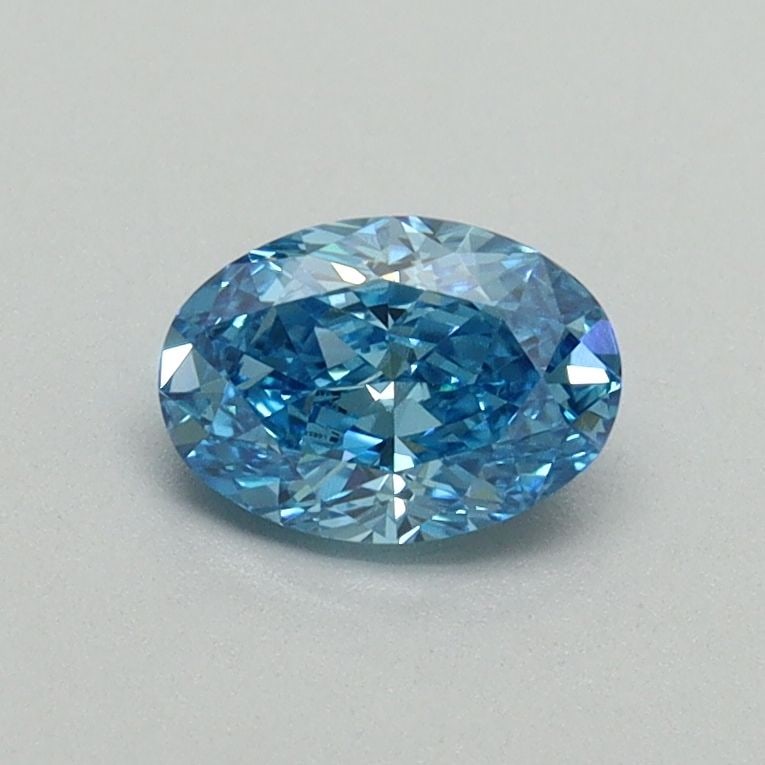 Loose Diamond - OVAL 0.54ct Fancy Vivid Blue VS1: Loose Diamond - OVAL 0.54ct Fancy Vivid Blue VS1 Source: This is a real non-mined Diamond that has been grown in a lab Shape: OVAL Carats: 0.54 Color: Fancy Vivid Blue Certification: IGI Video: