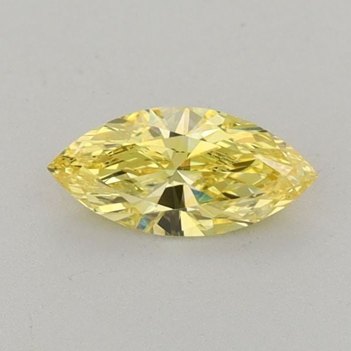 Loose Diamond - MARQUISE 0.38ct Fancy Vivid Yellow VS1: Loose Diamond - MARQUISE 0.38ct Fancy Vivid Yellow VS1 Source: This is a real non-mined Diamond that has been grown in a lab Shape: MARQUISE Carats: 0.38 Color: Fancy Vivid Yellow Certification: IGI V