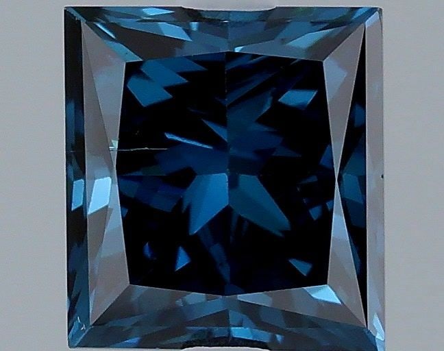 Loose Diamond - PRINCESS 1.4ct Fancy Deep Blue SI1 (1 of 1)