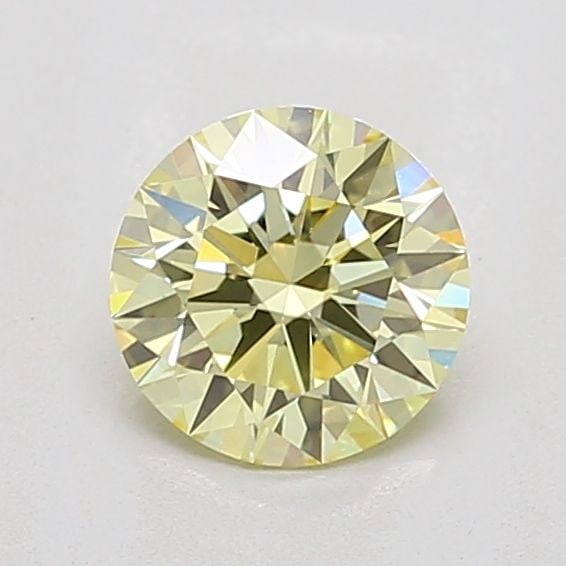 Ideal Loose Diamond - ROUND 1.1ct Fancy Light Yellow VVS2 (1 of 1)