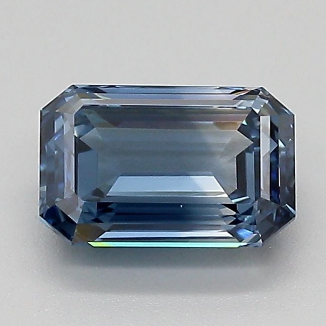 Loose Diamond - EMERALD 1.08ct Fancy Deep Blue VVS1 (1 of 1)