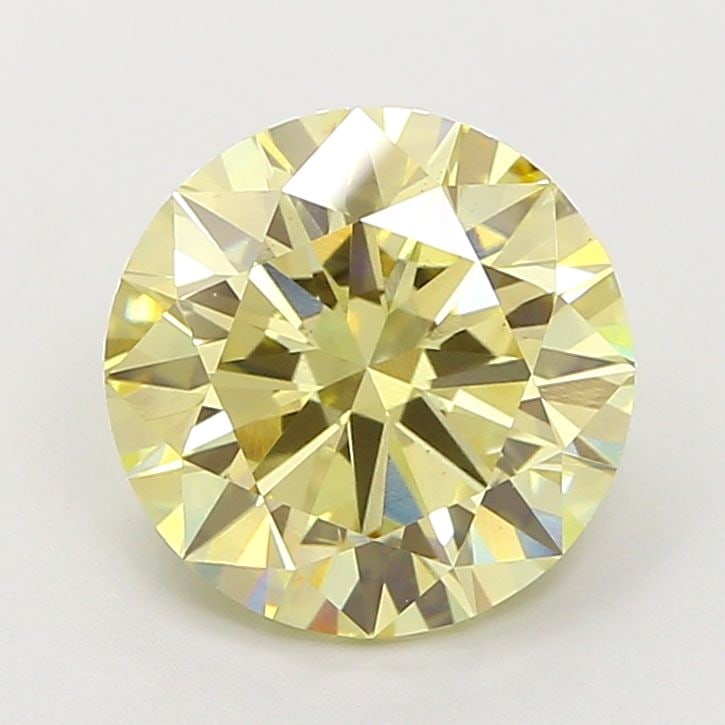 Loose Diamond - ROUND 3.01ct Fancy Intense Yellow VS1 (1 of 1)