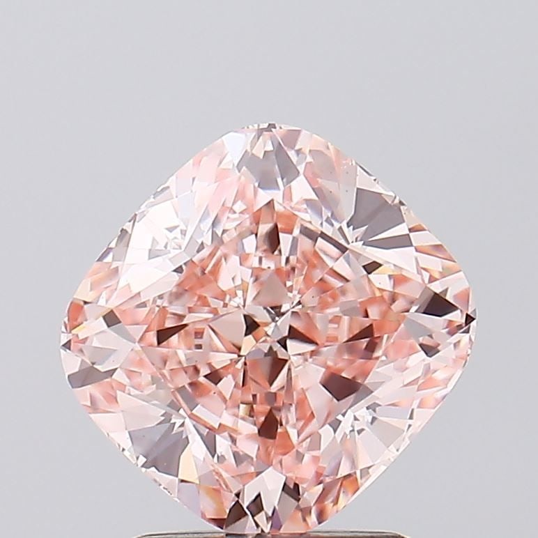 Loose Diamond - CUSHION BRILLIANT 2.04ct Fancy Intense Pink VS1 (1 of 1)