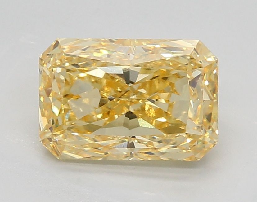 Loose Diamond - RADIANT 2.25ct Fancy Intense Yellow VVS2: Loose Diamond - RADIANT 2.25ct Fancy Intense Yellow VVS2 Source: This is a real non-mined Diamond that has been grown in a lab Shape: RADIANT Carats: 2.25 Color: Fancy Intense Yellow Certification: IG
