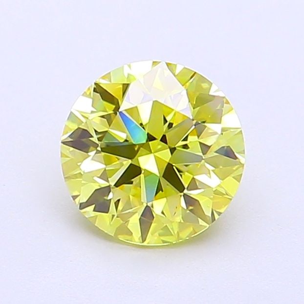 Loose Diamond - ROUND 1.08ct Fancy Vivid Yellow VVS2 (1 of 1)