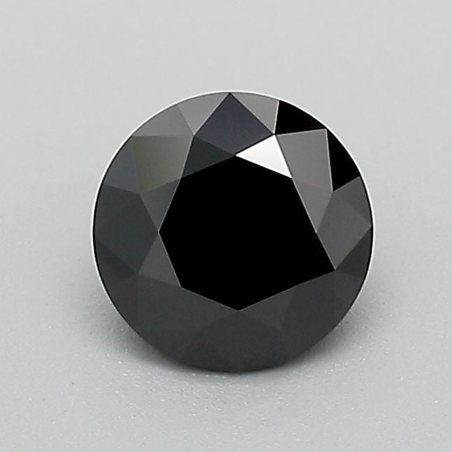Loose Diamond - ROUND 0.65ct Fancy Black (1 of 1)