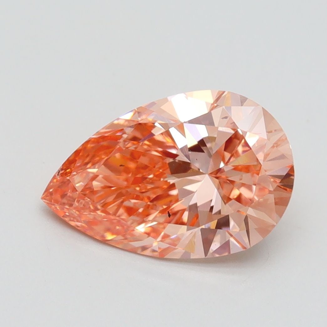 Loose Diamond - PEAR 2.03ct Fancy Intense Pink SI1: Loose Diamond - PEAR 2.03ct Fancy Intense Pink SI1 Source: This is a real non-mined Diamond that has been grown in a lab Shape: PEAR Carats: 2.03 Color: Fancy Intense Pink Certification: IGI Video: