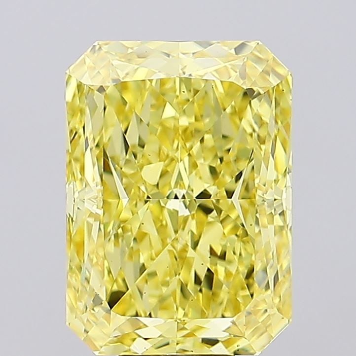 Loose Diamond - RADIANT 10.54ct Fancy Vivid Yellow VS1: Loose Diamond - RADIANT 10.54ct Fancy Vivid Yellow VS1 Source: This is a real non-mined Diamond that has been grown in a lab Shape: RADIANT Carats: 10.54 Color: Fancy Vivid Yellow Certification: IGI V