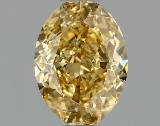 Loose Diamond - OVAL 1.0ct Fancy Vivid Yellow SI1: Loose Diamond - OVAL 1.0ct Fancy Vivid Yellow SI1 Source: This is a real non-mined Diamond that has been grown in a lab Shape: OVAL Carats: 1.0 Color: Fancy Vivid Yellow Certification: IGI Video: