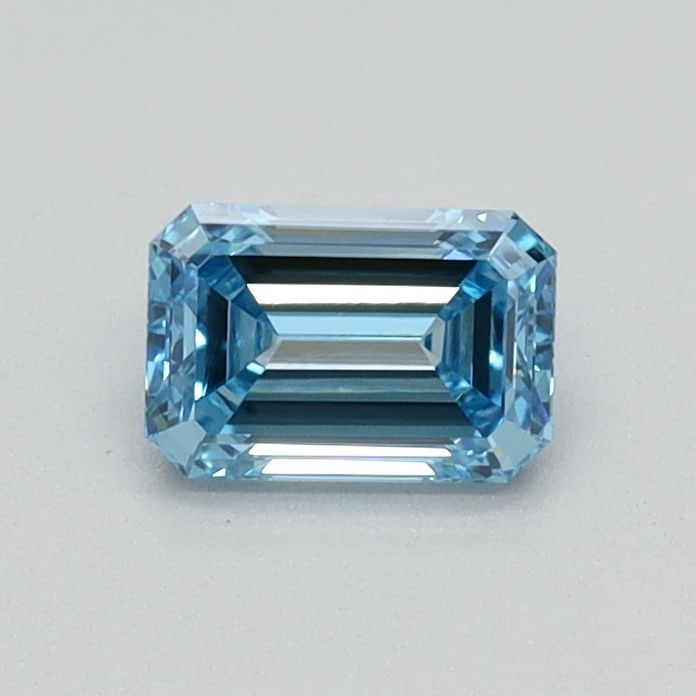 Loose Diamond - EMERALD 0.37ct Fancy Intense Blue VVS1 (1 of 1)