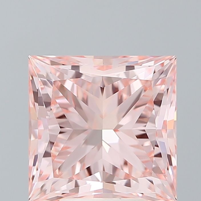 Loose Diamond - PRINCESS 5.13ct Fancy Vivid Pink VS1: Loose Diamond - PRINCESS 5.13ct Fancy Vivid Pink VS1 Source: This is a real non-mined Diamond that has been grown in a lab Shape: PRINCESS Carats: 5.13 Color: Fancy Vivid Pink Certification: IGI Video