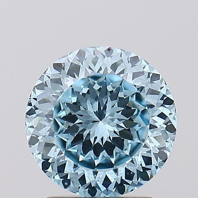 Loose Diamond - ROUND 2.1ct Fancy Vivid Blue VS2 (1 of 1)