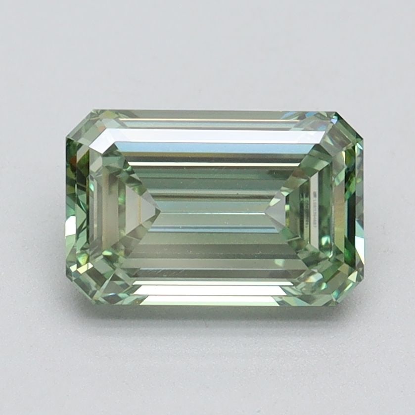 Loose Diamond - EMERALD 1.51ct Fancy Intense Green VVS2 (1 of 1)