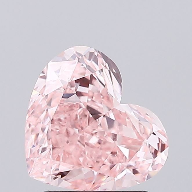 Loose Diamond - HEART 1.77ct Fancy Vivid Pink VS1: Loose Diamond - HEART 1.77ct Fancy Vivid Pink VS1 Source: This is a real non-mined Diamond that has been grown in a lab Shape: HEART Carats: 1.77 Color: Fancy Vivid Pink Certification: IGI Video: