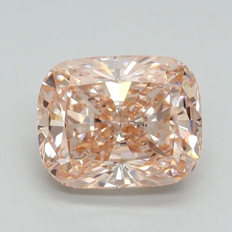 Loose Diamond - CUSHION BRILLIANT 2.07ct Fancy Intense Pink VVS2: Loose Diamond - CUSHION BRILLIANT 2.07ct Fancy Intense Pink VVS2 Source: This is a real non-mined Diamond that has been grown in a lab Shape: CUSHION BRILLIANT Carats: 2.07 Color: Fancy Intense Pink C