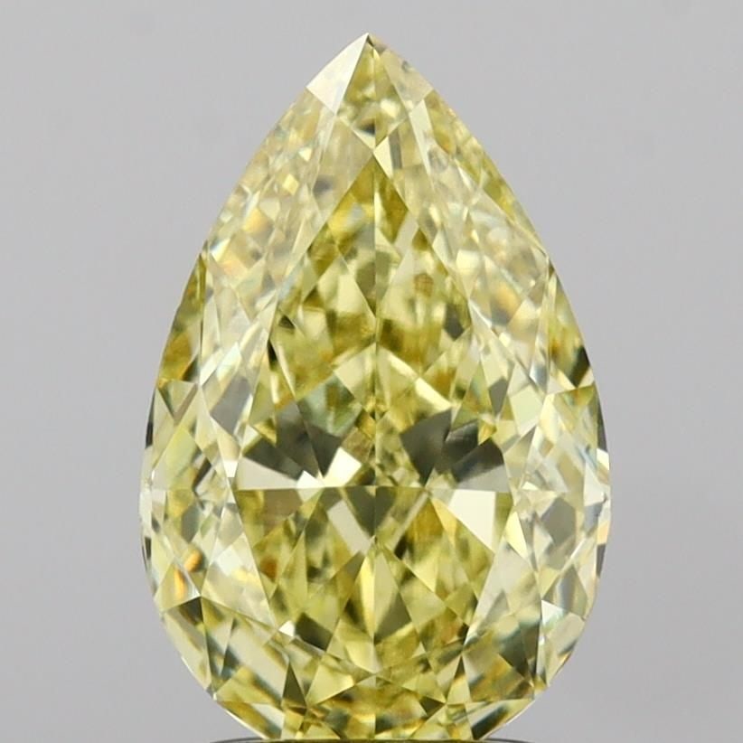 Loose Diamond - PEAR 2.03ct Fancy Yellow VVS1 (1 of 1)