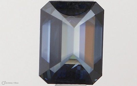Loose Diamond - EMERALD 0.7ct Fancy Deep Blue SI1 (1 of 1)